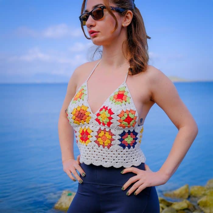 Bohem Granny Bralet – Ayarlanabilir Tasarım — изображение 2