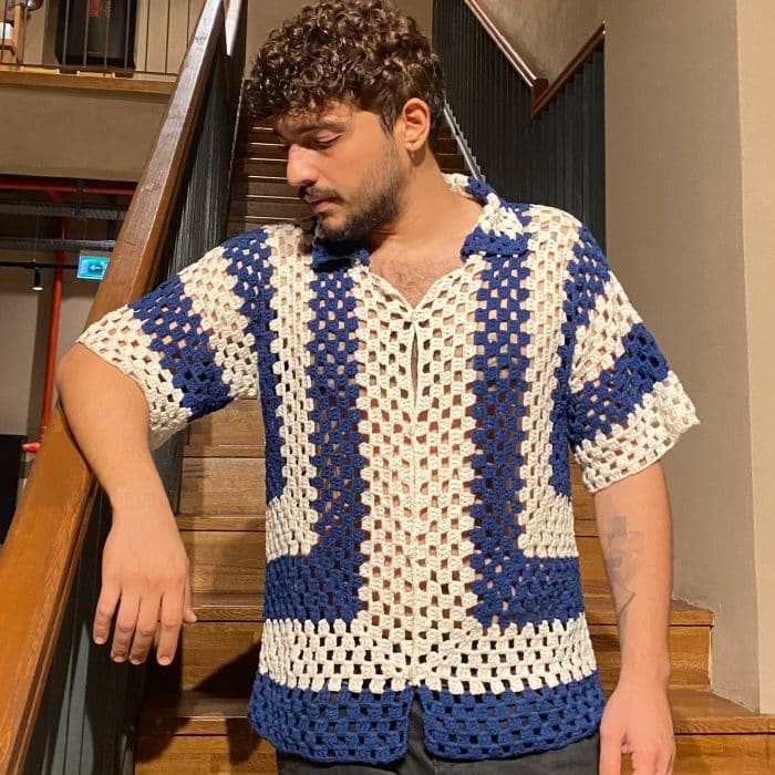 Oversize Erkek Gömlek - Görsel 2