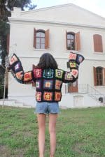 Balıkçı Yaka Kazak – Granny Motifli, Kalın ve Sıcacık - Image 3