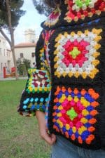 Balıkçı Yaka Kazak – Granny Motifli, Kalın ve Sıcacık - Image 6