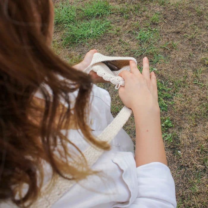 El Yapımı Mini Çapraz Çanta | Telefon Çantası – Image 3