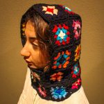 Siyah Klasik Büyükanne Balaklava | 12 Saat El Emeği – Image 7