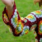 Granny Motif El Örgüsü Hırka – Uzun Kollu, Renkli ve Özgün - Görsel 2