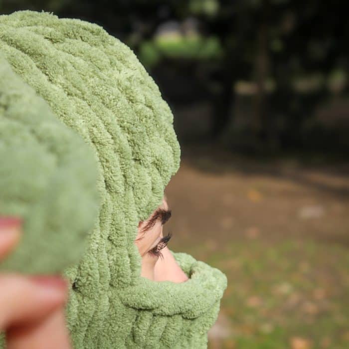 Uzun Tavşan Kulaklı Cosplay Balaklava – Kişiselleştirilebilir ve Eğlenceli - Görsel 6