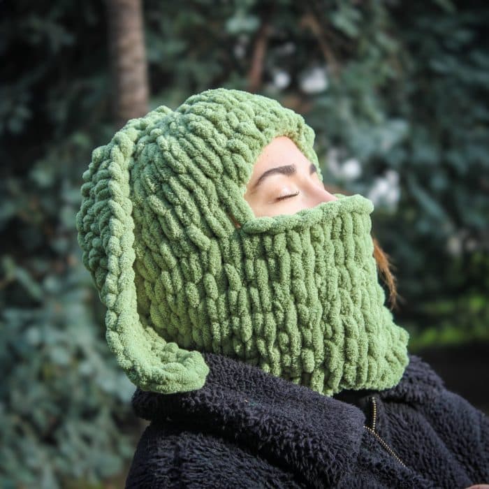 Uzun Tavşan Kulaklı Cosplay Balaklava – Kişiselleştirilebilir ve Eğlenceli - Görsel 7