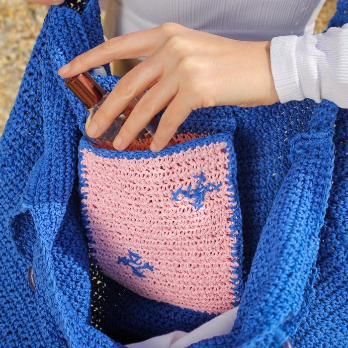 Mega Boy Plaj Çantası - Geniş Hacimli, El Yapımı ve Yazlık Stil – Image 3