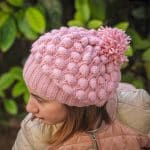 Midye Kabuğu İşlemeli Ponponlu Rasta Bere – Image 7