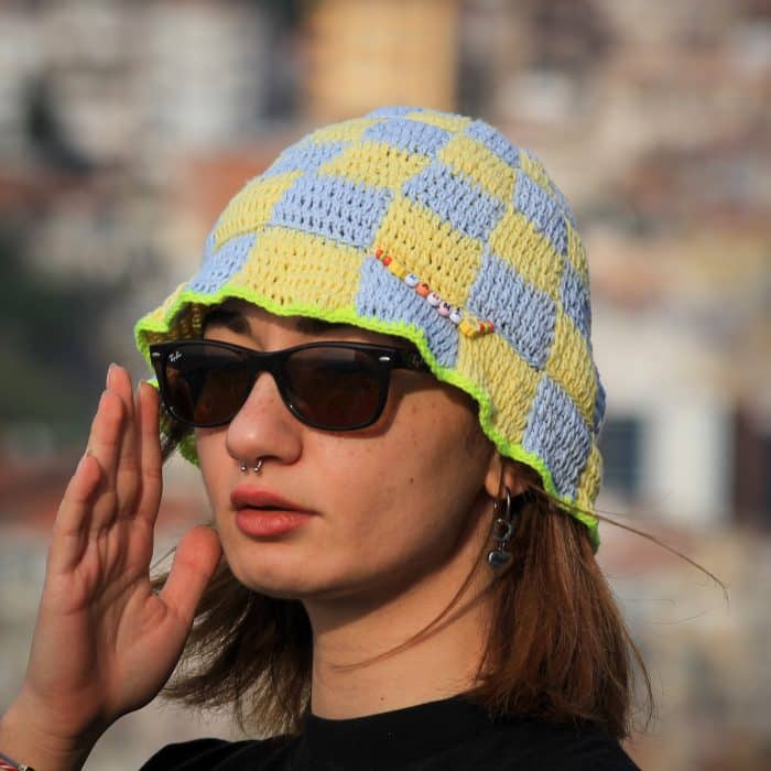 Damalı Bucket Şapka | Karma Edition – Image 3