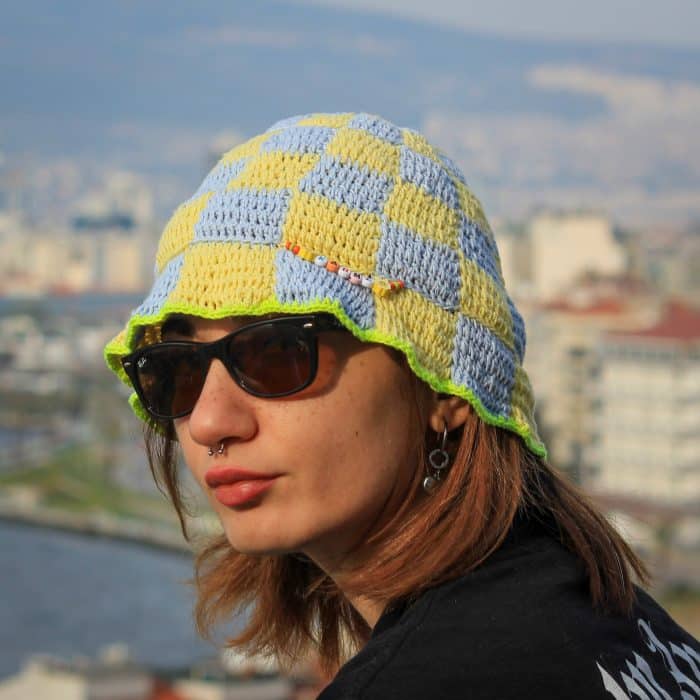 Damalı Bucket Şapka | Karma Edition – Image 4