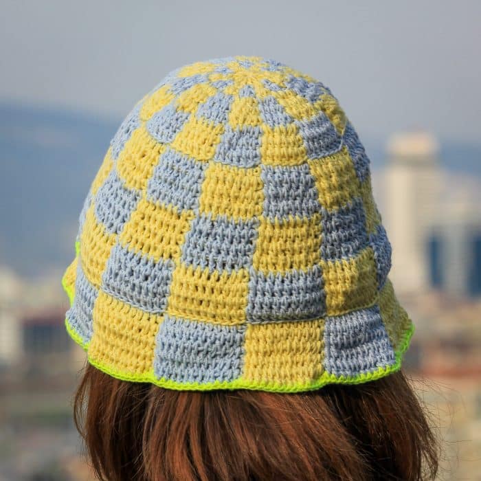 Damalı Bucket Şapka | Karma Edition – Image 5