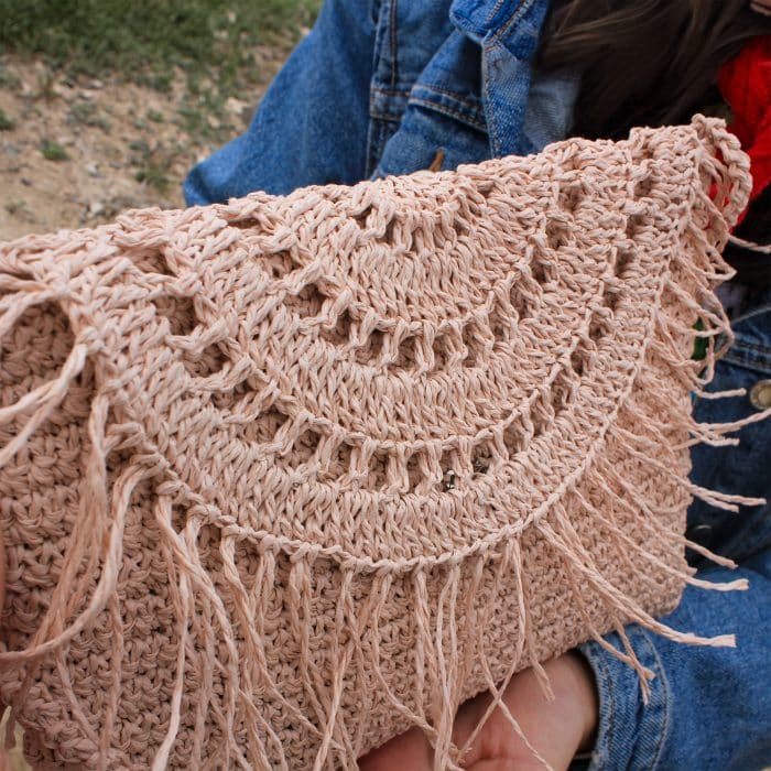 Püsküllü Kağıt İp Mini Çanta | 2025 – Image 8