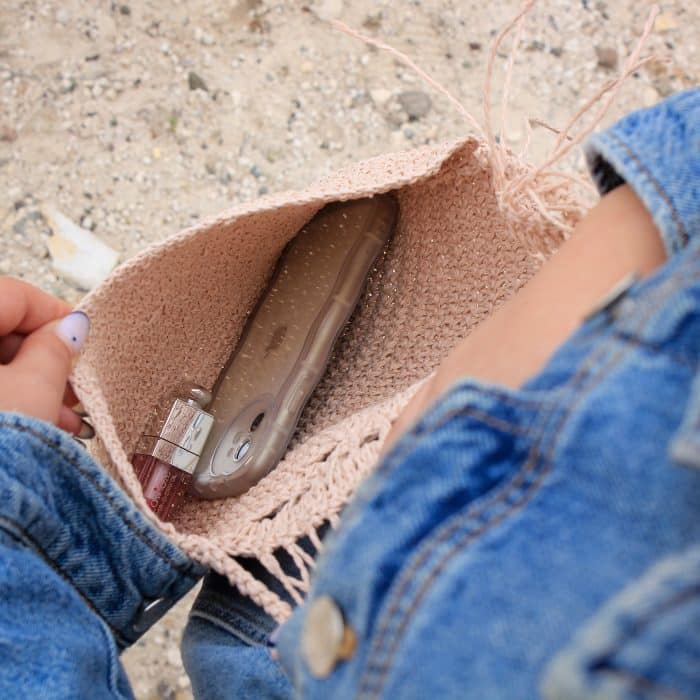 Püsküllü Kağıt İp Mini Çanta | 2025 – Image 10