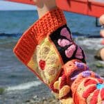 3D Çiçekli Motif Hırka | 30 Saat El Emeği – Bild 4