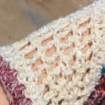 Yarım Kollu Bej File Üst – El Örgüsü, Nefes Alan Tığ İşi – Image 10