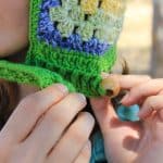 Düğmeli Tığ İşi Bere - Özgün ve Sıcak - Görsel 3