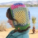 Düğmeli Tığ İşi Bere - Özgün ve Sıcak - Görsel 4