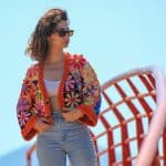 3D Çiçekli Motif Hırka | 30 Saat El Emeği – Bild 6