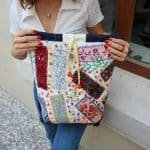 Japon Boro Denim Sırt Çantası - İleri Dönüştürülmüş – Image 3