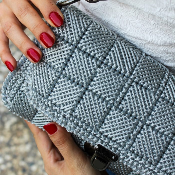 Mini Kanvas Çanta – Zincir Askılı ve Şık - Görsel 6