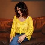 Sarı File Üst Tığ İşi