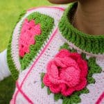 Güllü Oversize Yelek | 18 Saat El Emeği — изображение 9