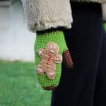 Yılbaşı Temalı Eldiven- Kurabiye Adam & Baston Şeker - Görsel 2