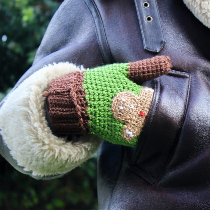 Yılbaşı Temalı Eldiven- Kurabiye Adam & Baston Şeker - Görsel 5