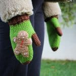 Yılbaşı Temalı Eldiven- Kurabiye Adam & Baston Şeker - Görsel 7