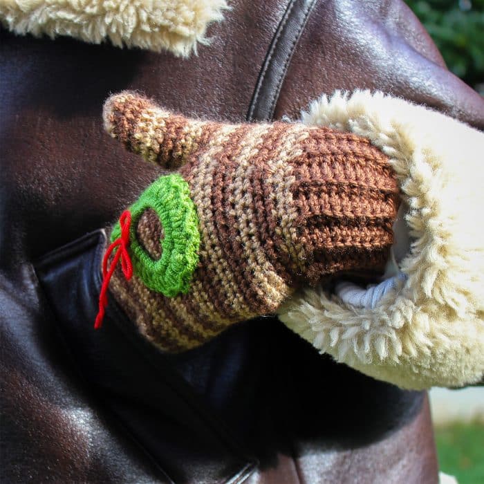 Yılbaşı Temalı Eldiven – Çam Ağacı & Noel Çelengi - Görsel 6