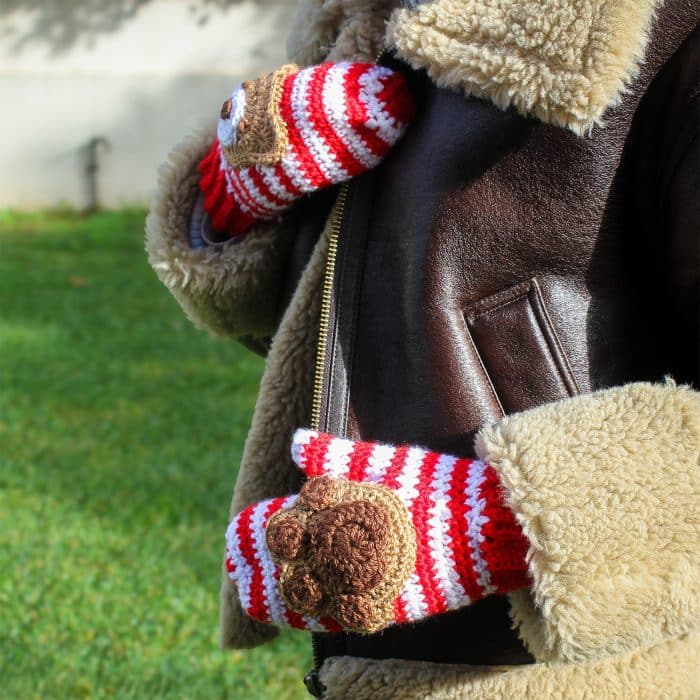 Tam Parmak Eldiven - Ayı Teddy & Pati – Image 5