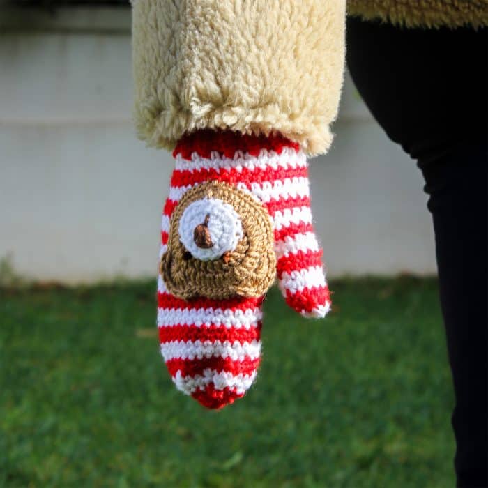 Tam Parmak Eldiven - Ayı Teddy & Pati – Image 3