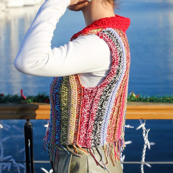 Rave Stili Tığ İşi Üst | İleri Dönüştürülmüş - Görsel 4