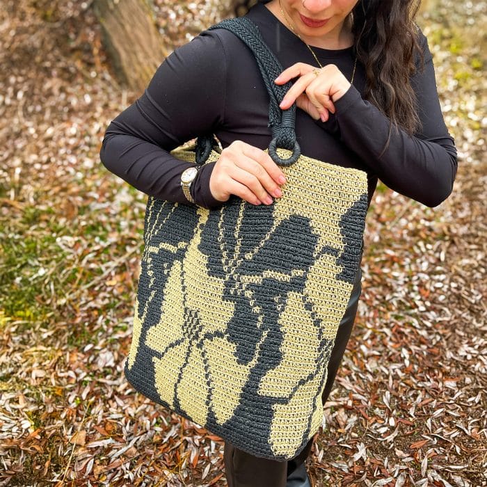 Büyük Wayuu Tote Çanta - Desenli, Etnik Stil - Görsel 7