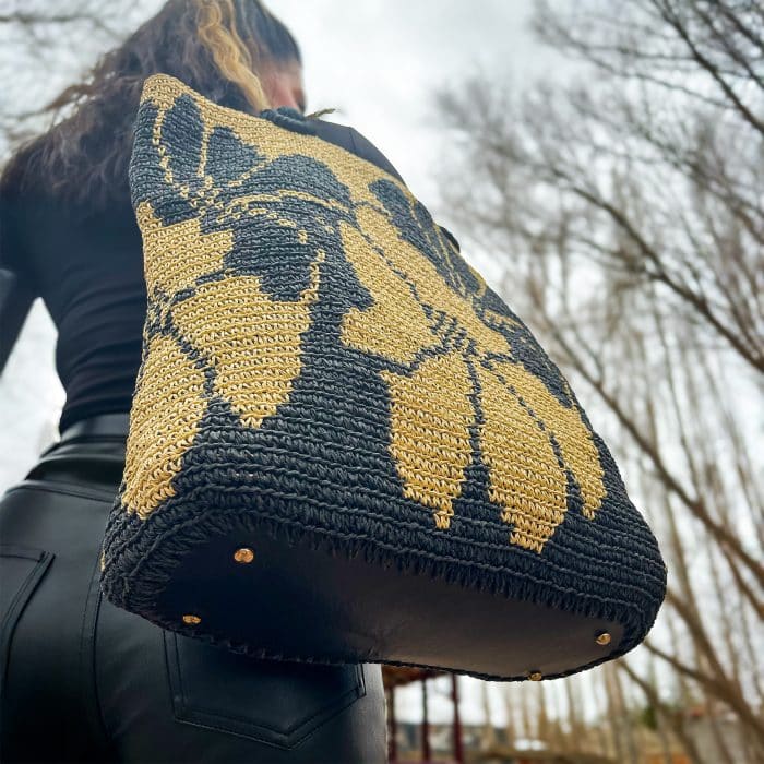 Büyük Wayuu Tote Çanta - Desenli, Etnik Stil - Görsel 6