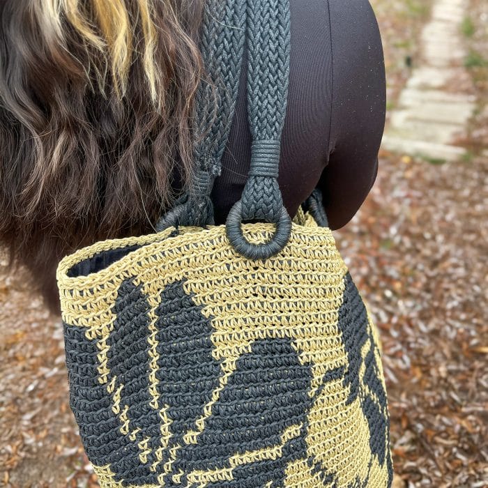 Büyük Wayuu Tote Çanta - Desenli, Etnik Stil - Görsel 5