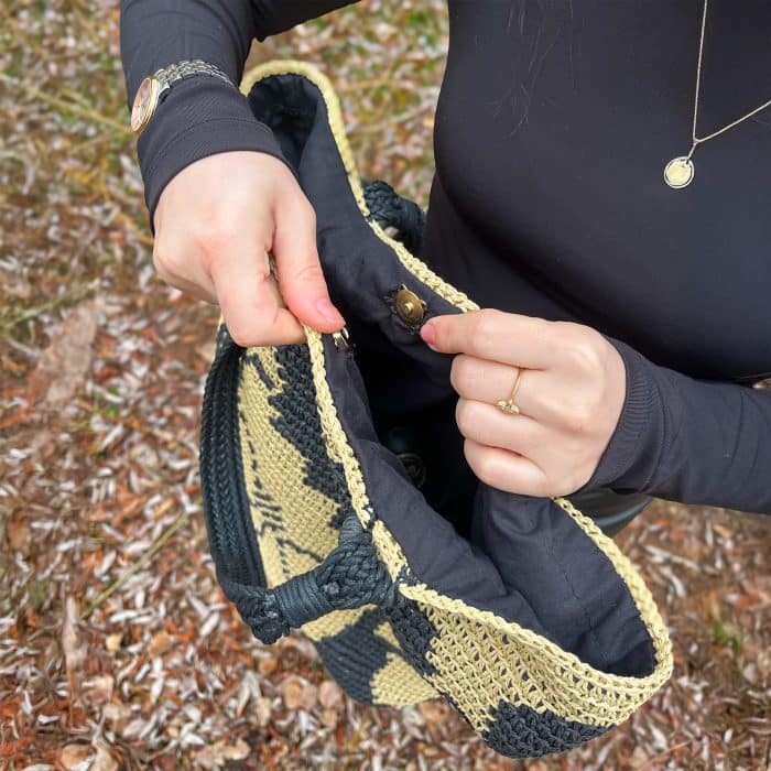 Büyük Wayuu Tote Çanta - Desenli, Etnik Stil - Görsel 4