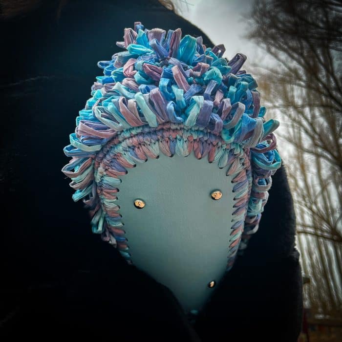 Püsküllü Renkli Rafya El Yapımı Clutch Çanta – Bohem ve Doğal Stil – Bild 4