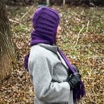 Kapüşonlu El Örgüsü Uzun Atkı –  Sıcacık ve Fonksiyonel – Image 4