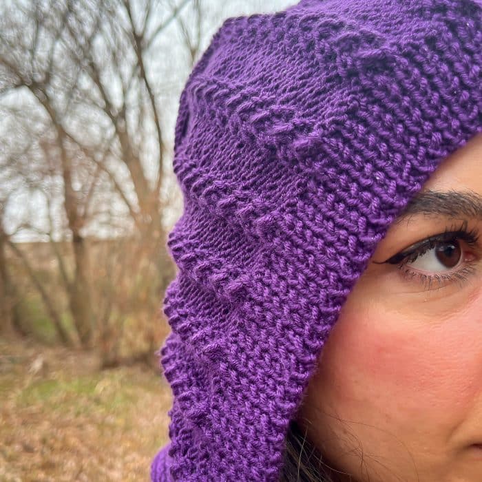 Kapüşonlu El Örgüsü Uzun Atkı –  Sıcacık ve Fonksiyonel – Image 8