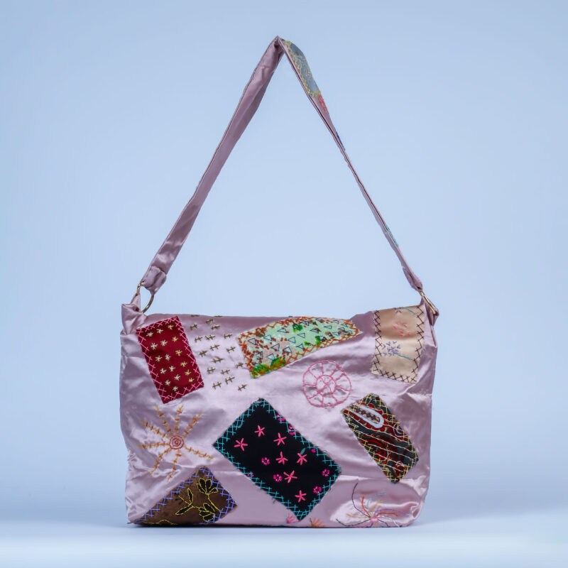 Etnik Patchwork Omuz Çantası