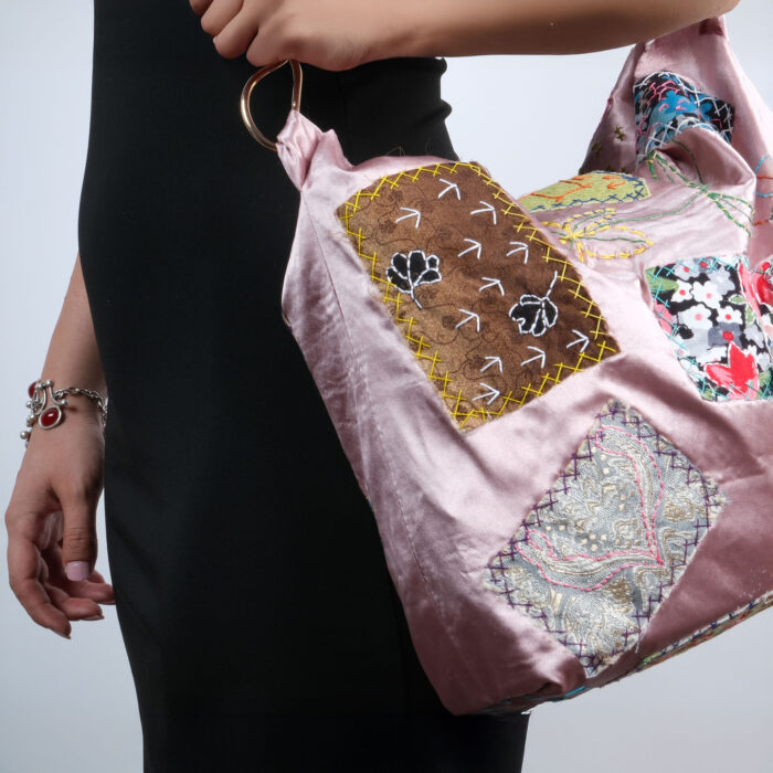 Etnik Patchwork Omuz Çantası