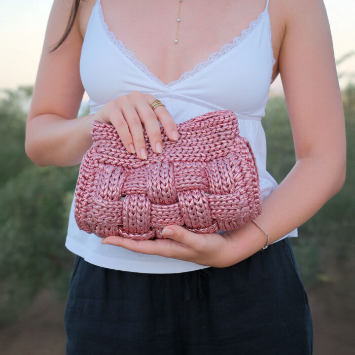 sepet örgüsü çanta