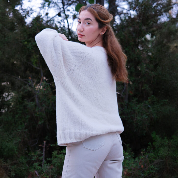 Yumuşak Tüylü Oversize Hırka - Mevsimlik ve Şık Düğme Detaylı – Bild 6