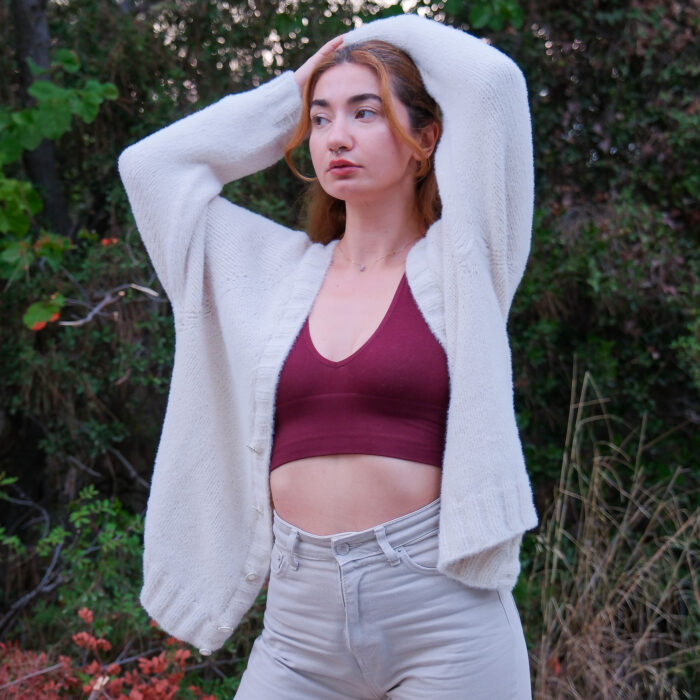 Yumuşak Tüylü Oversize Hırka - Mevsimlik ve Şık Düğme Detaylı – Bild 7