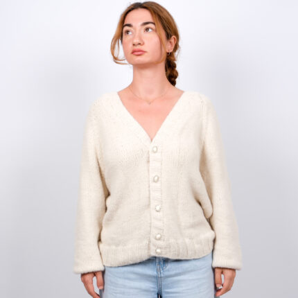 Yumuşak Tüylü Oversize Hırka