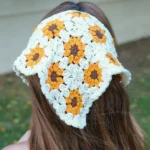 Özelleştirilebilir Çiçekli Bandana - Görsel 3