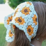 Özelleştirilebilir Çiçekli Bandana - Görsel 8