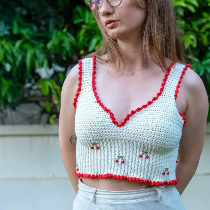Kirazlı Crop Top – Bild 6