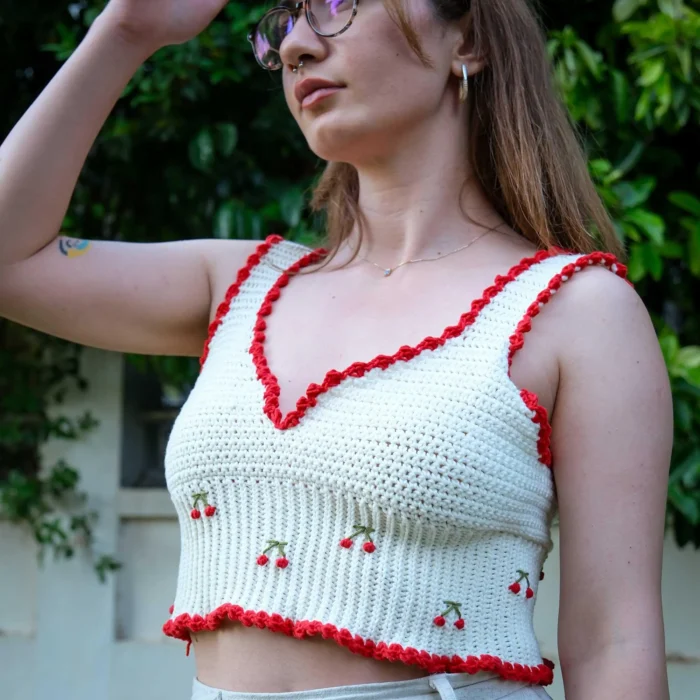 Kirazlı Crop Top – Bild 5
