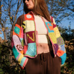 Neşeli Kareler Örgü Hırka - Görsel 10